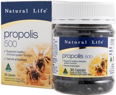 Propolis 500mg 365 Caps Natural Life