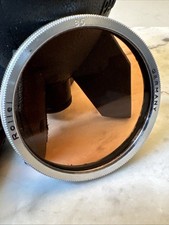 Mint Rollei Rolleiflex Bay III 3 Orange filter W case 85 For TLR
