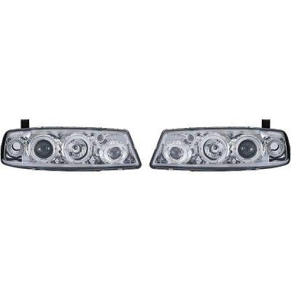 Scheinwerfer Passend FüR Set Calibr Baujahr 89-97 Klarglas/Chrom-image