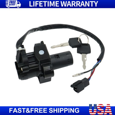 #ad #ad 35100 MY6 670 Ignition Key Switch Fits Honda XR650L XR250L 91 21 $15.63