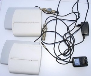 2x TSUNAMI WiFi Router MP.11a Outdoor Wlan Funknetz Set 2 Stück + Netzteile 12V