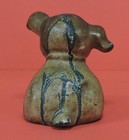 ANTIQUE VTG CAST IRON PUP/PUPPY/DOG/FIDO PAPERWEIGHT FIGURINE — photo 5