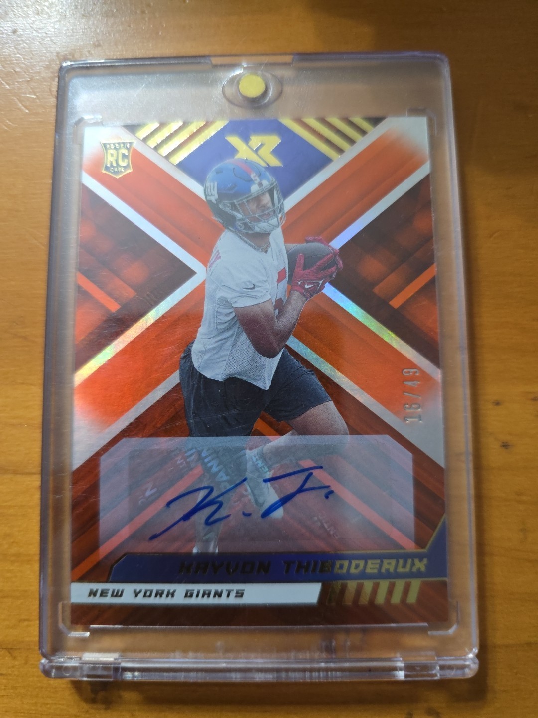 2022 Panini XR - Rookies Kayvon Thibodeaux #167 /49