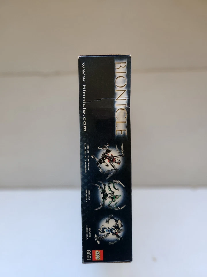 LEGO Bionicle 8621 Turaga Dume & Nivawk - Juego 2004 sellado de fábrica - Raro. Foto 4 de 4