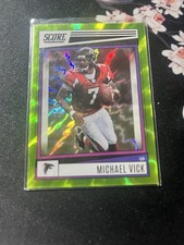 Michael Vick 2022 Panini Score /99 green #44 Atlanta Falcons NFL Football