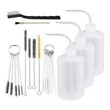 2X(24 Pcs  GunCleaning Kit  Paint 500Ml Plastic Squeeze Wash3771
