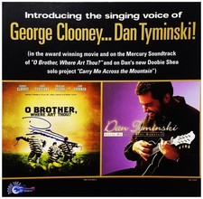 Dan Tyminski Signed Autographed Album Flat