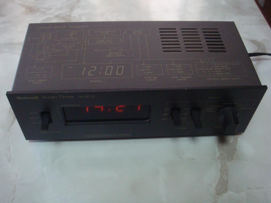 Working National Audio Timer TE903