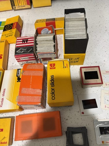 Vintage 3mm Slides And Movie Lot. Multiple Families, Art, Etc. *READ* - Picture 15 of 21