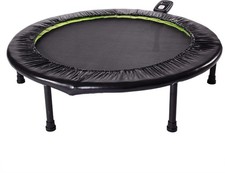 SALE Folding Trampoline Smart Workout App, Black - Portable Rebounder