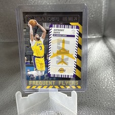 2021-22 Panini NBA Hoops - Frequent Flyers Anthony Davis #10
