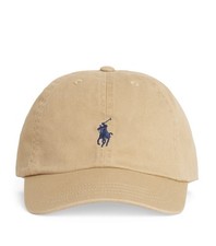 Polo Ralph Lauren Pony Baseball Cap Hat, Classic Khaki ,Adjustable Men  s Unisex.