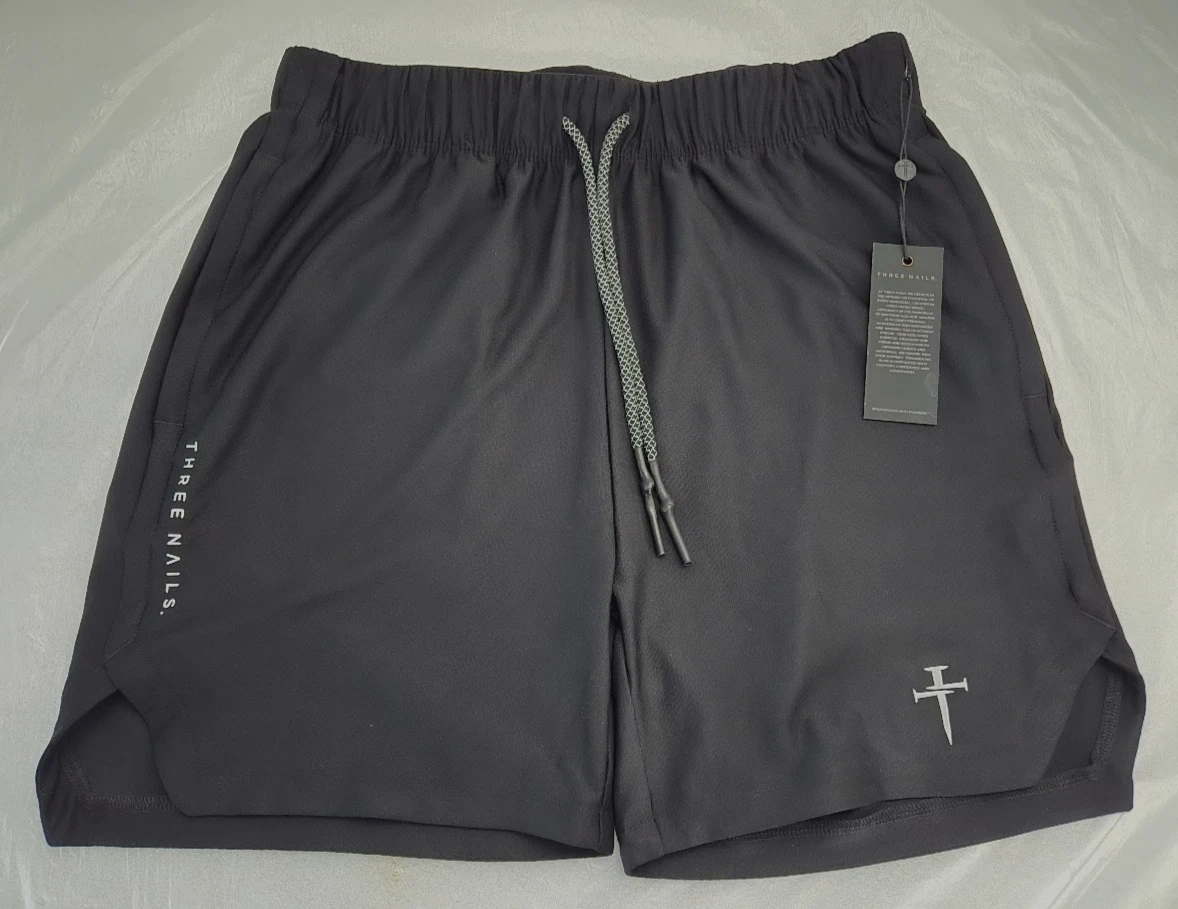 Three Nails Pro-Tech 2.0 Liner Shorts Mens Size Medium Black