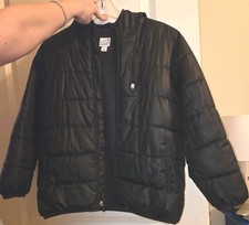 Black Warm Coat Jacket For Boy, Size 8 Youth, Old Navy EUC