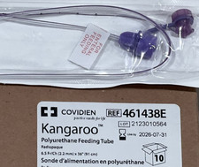 2 boxes 20ct Covidien Kangaroo 461438E Polyurethane NG 6.5Fr 36" ENFit tube