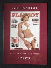 B1239 Giulia Siegel Autogrammkarte original signiert