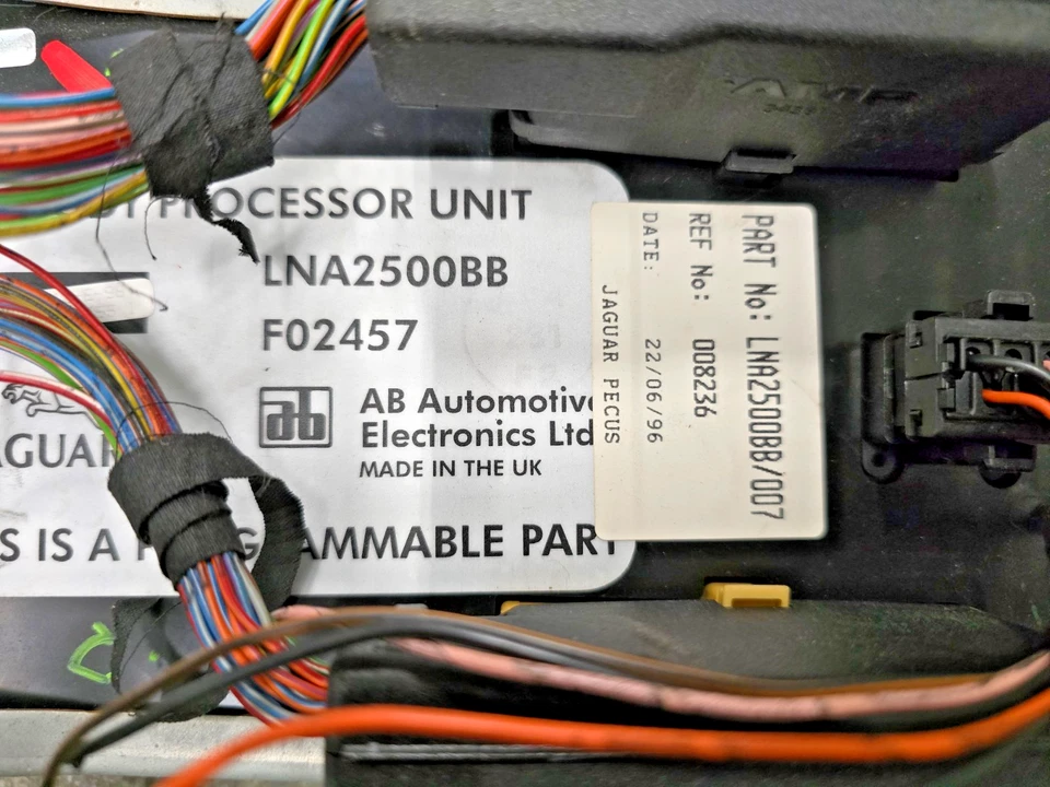 OEM 1994-97 Jaguar Body Processor Module Computer ECU XJR  XJ6 VDP XJ LNA2500BB — 第 3/4 张图片