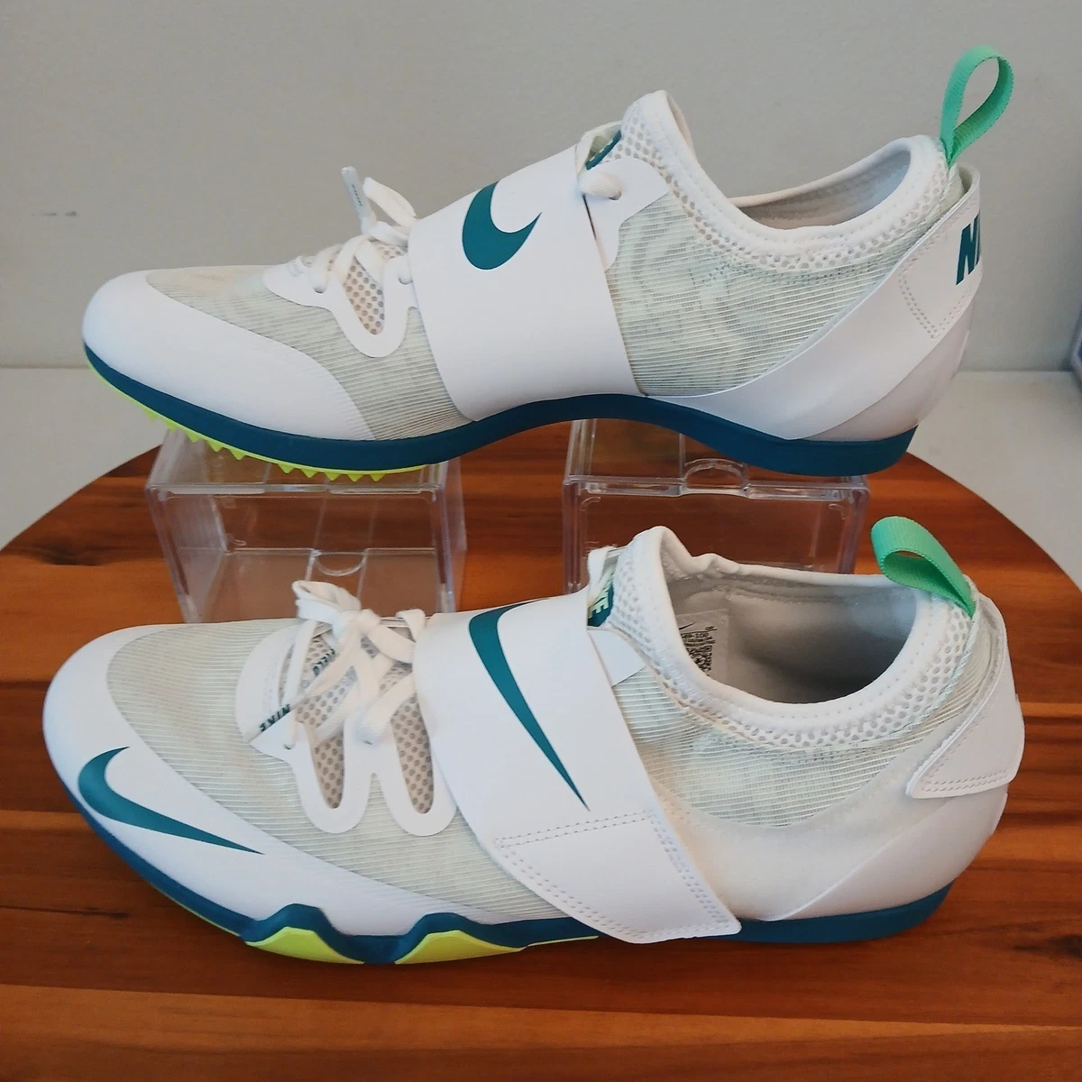 Nike Zoom Pole Vault Elite White Bright Spruce for Sale