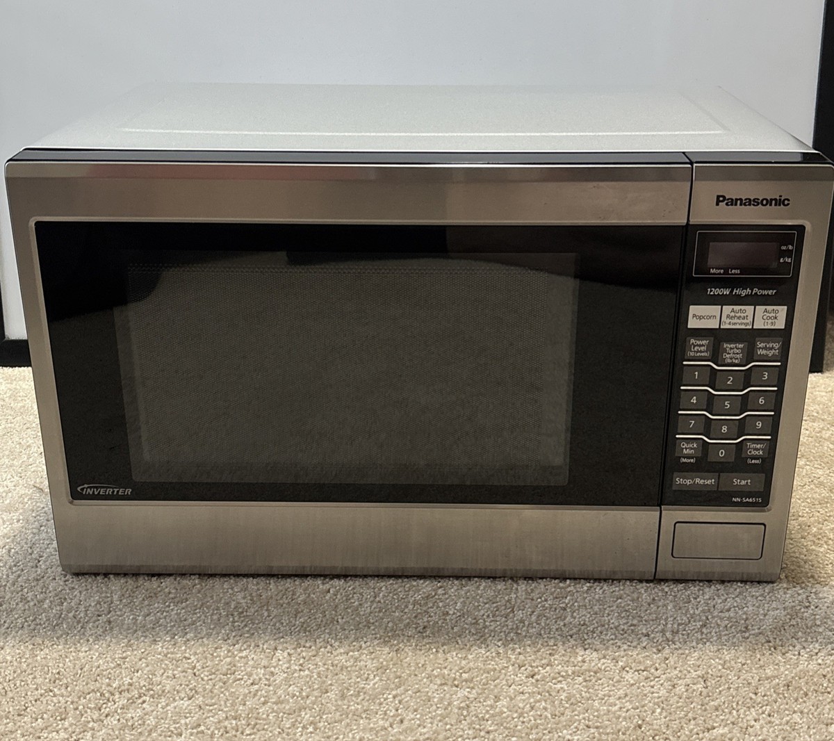 Panasonic NN-SA651S 1.2 cu.ft. 1200 Watt Microwave TESTED | eBay