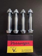 NEW ZINC GOLF MK2 MK3 JETTA MK2 CORRADO FRONT SUBFRAME STEERING RACK BOLTS NUTS