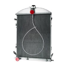 4 Row Radiator 1930 1931 Ford Model Aa 3.3l L4 Heavy Duty Downflow Aluminum