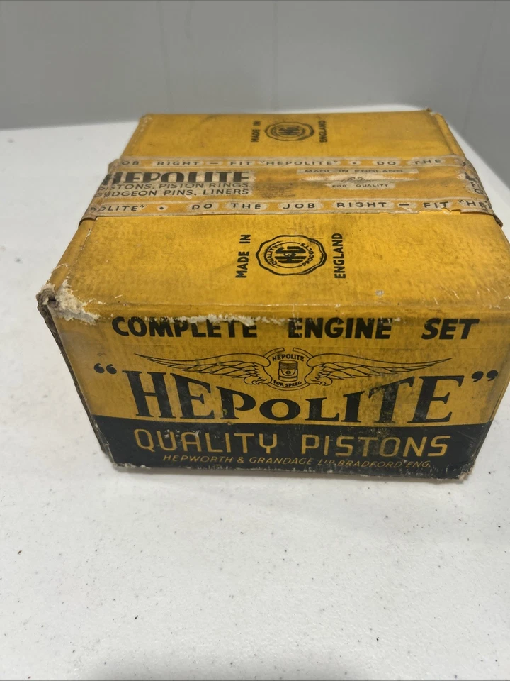 ПОЛНЫЙ КОМПЛЕКТ ПОРШНЕЙ HEPOLITE RS 10622 +040 HILLMAN 1947 1949 НОВЫЙ 63 М/М - Изображение 4 из 4