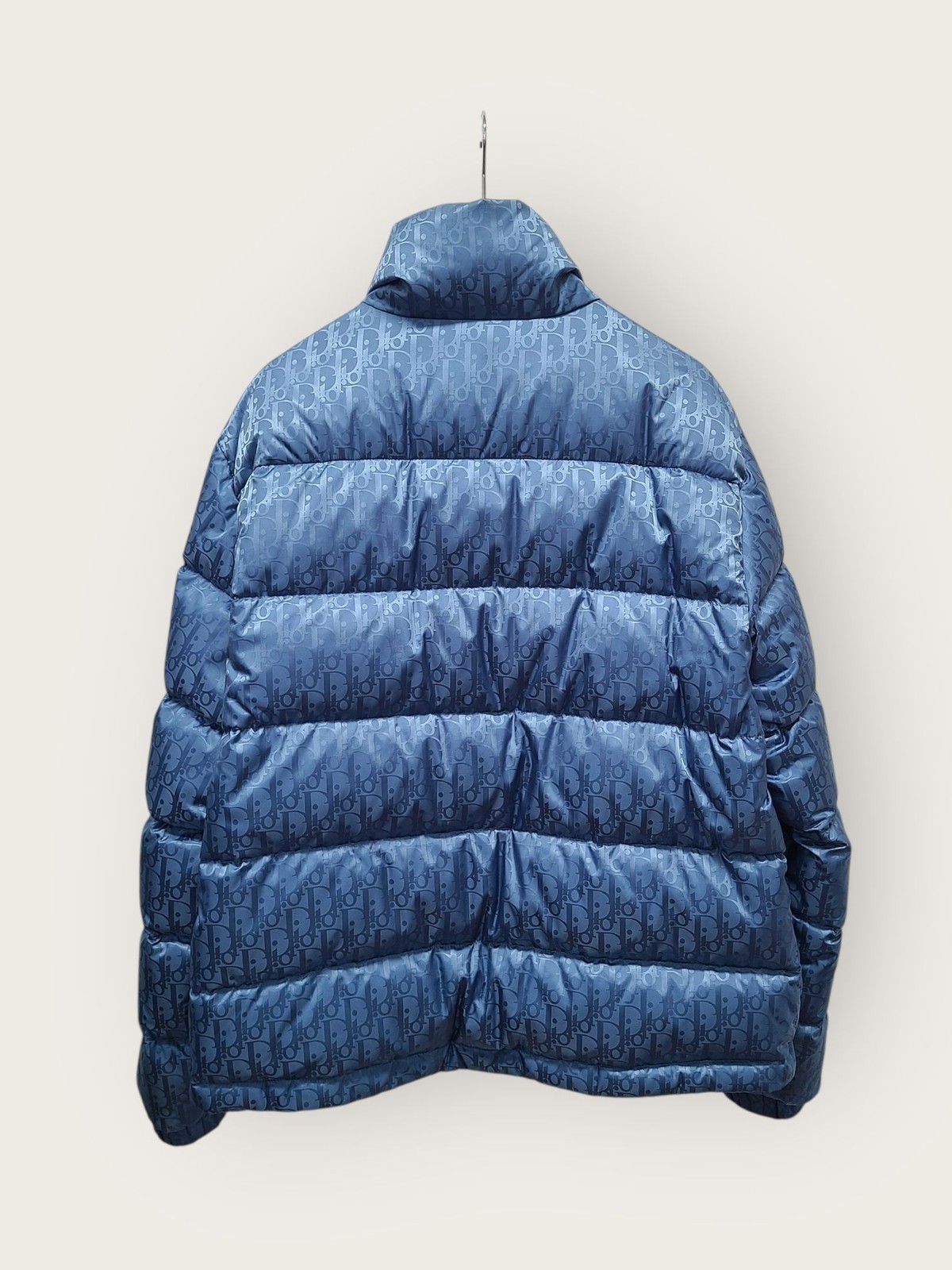 Dior Blue Oblique Down Padding Jacket 149529914 - image 4