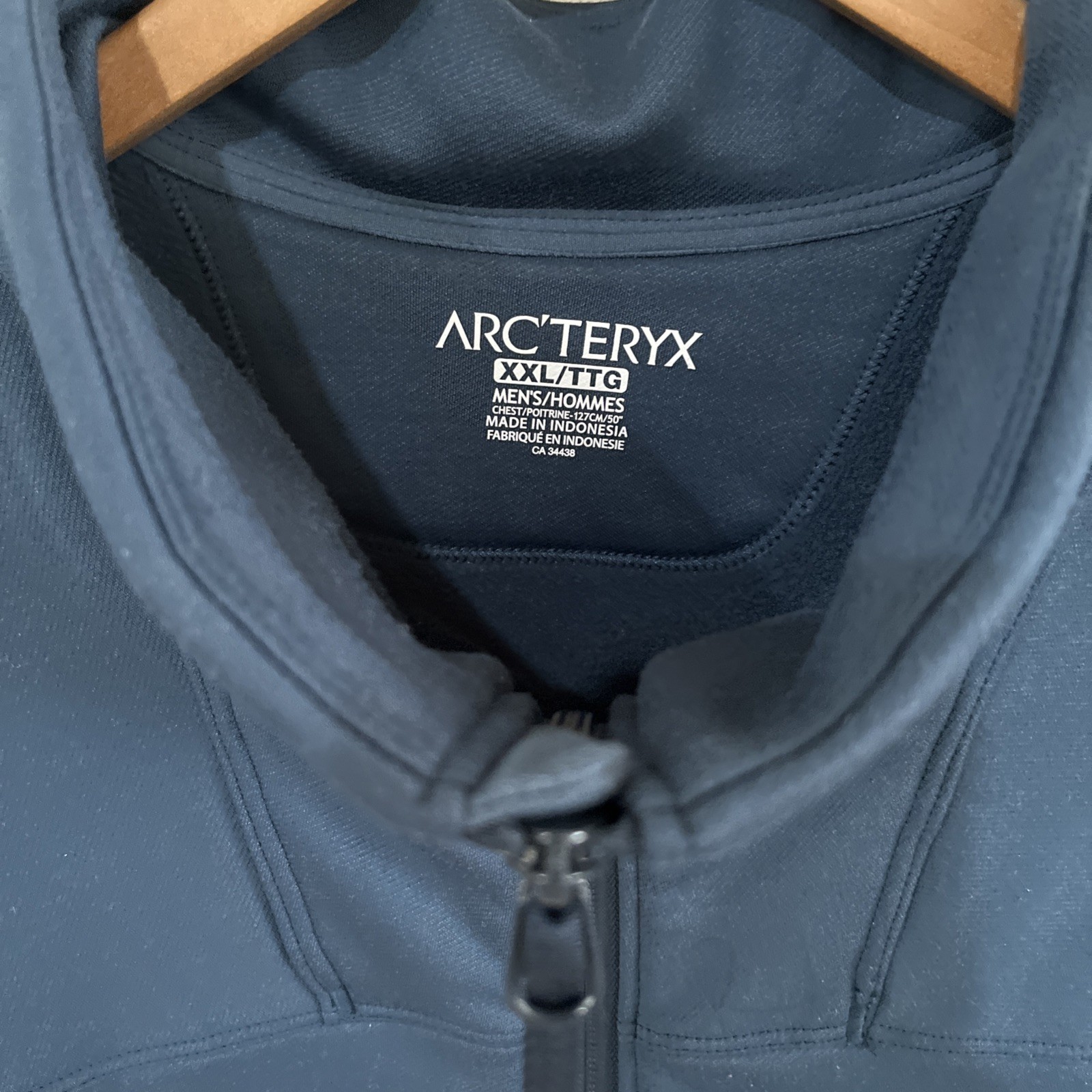 ARC'TERYX Arcteryx Straibo Giacca in Pile Soft Shell Uomo XXL Blu Verdastro