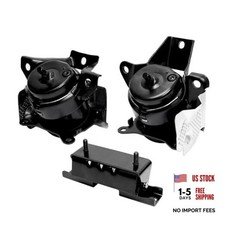 Set of 3, Front Left  Right Engine Motor Mount  Trans Mount Compatible with