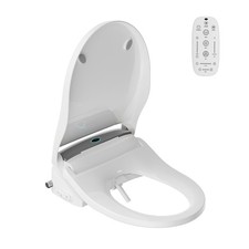 HOROW B0503 Elongated Bidet Toilet Seat, Soft Closing Adjustable Heated Seat
