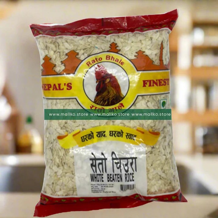 Premium White Beaten Rice | Best Rice Flakes for Fast Cookin
