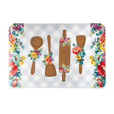 The Pioneer Woman Kitchen Comfort Rug 20x30 Floral Non-Slip Anti-Fatigue Mat New