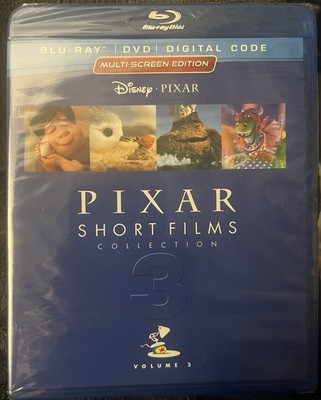  Disney s Pixar Short Films Volume 3  (2018 All Region Blu-Ray & DVD NEW SEALED)