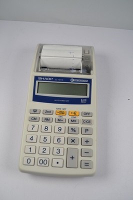Sharp Taschenrechner EL-1161E 12-stellig Euro - FUNKTIONIERT
