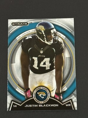 2013 Topps Strata Justin Blackmon #21 Jacksonville Jaguars (T)