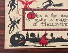 Vintage Antique German Halloween Postcard Witch Goblins Devil JOL — photo 5