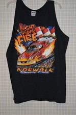 WOMENS OR MENS TANK TOP - NIGHT UNDER FIRE BL...