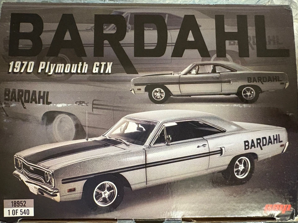 1:18 1970 Plymouth GTX "Bardahl" GMP GMP-18952 - Image 2 of 2