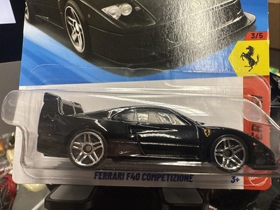 2026 Hot Wheels FERRARI F40 Black From C Case in hand | eBay