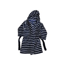 M&S Fluffy Navy Dressing Gown Age 3-4 Years