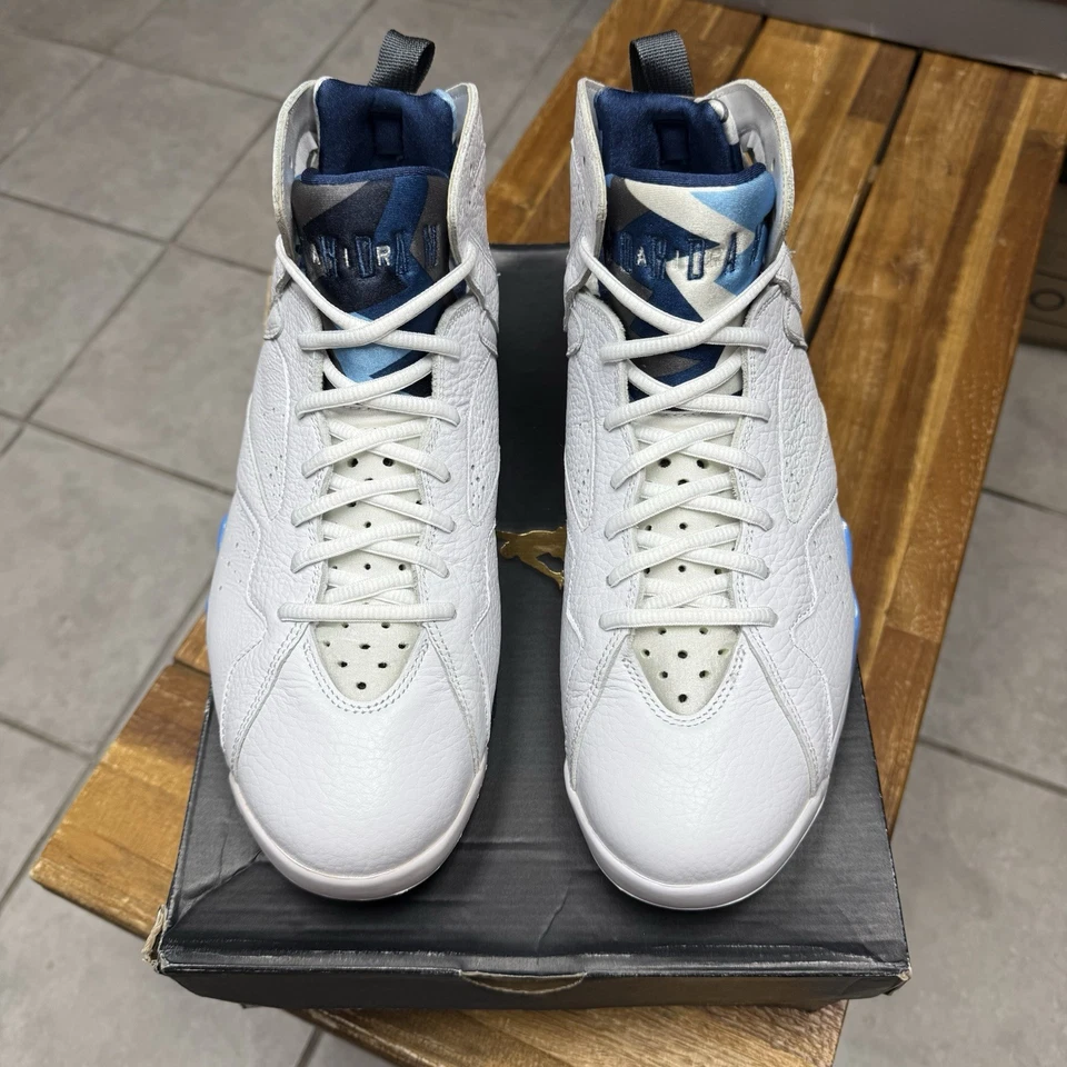 Size 11 - Air Jordan 7 Retro 2015 French Blue - Image 2 of 4
