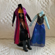 Disney Store Frozen 2 Princess Anna Dress Cape Coronation Dress Boots