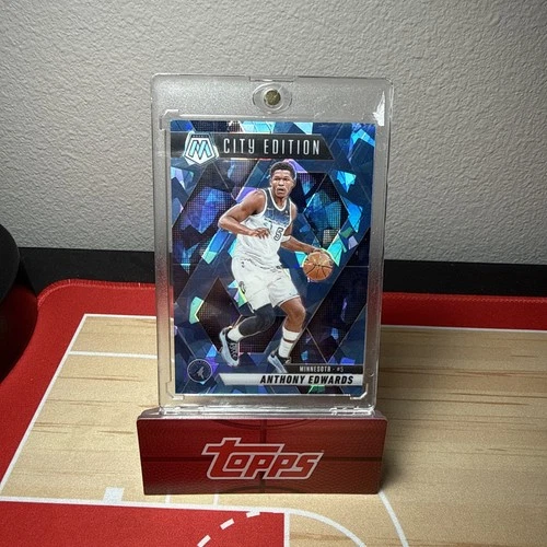 2024-25 Panini Mosaic - City Edition Anthony Edwards #279 Ice Mosaic Prizm /125