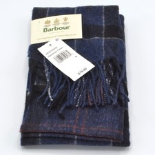 BARBOUR Holden Merino Wool / Cashmere Tartan Scarf
