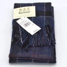 BARBOUR Holden Merino Wool / Cashmere Tartan Scarf