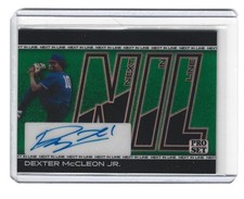 2026 Leaf Pro Set Metal Dexter McCleon Jr. Auto NA-DMC Green Prismatic 3/3