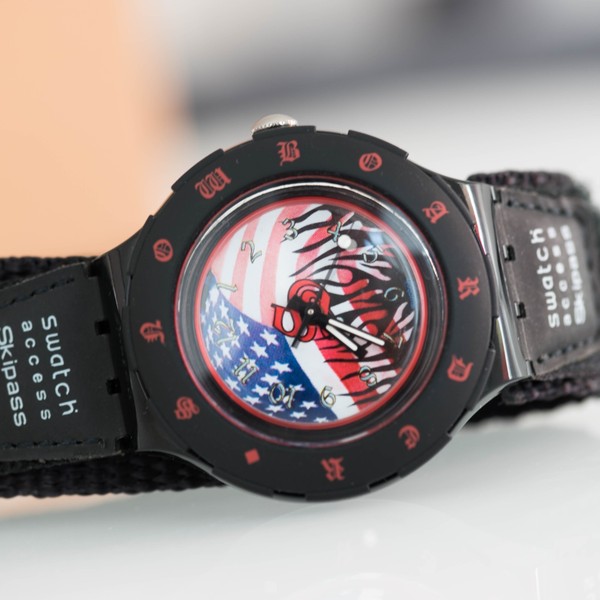 Swatch Access Skipass Jahr 1997 PALMER BY SHAUN PALMER SHB100S
