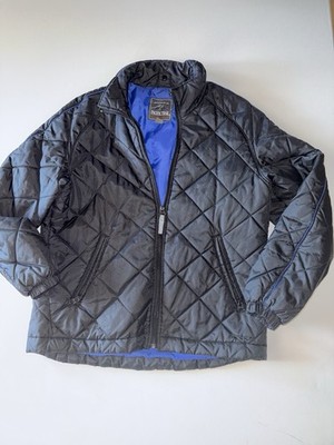 Pacific Trail Ladies Jacket M Black Quilted Lightweight Outdoor Wear Zip 