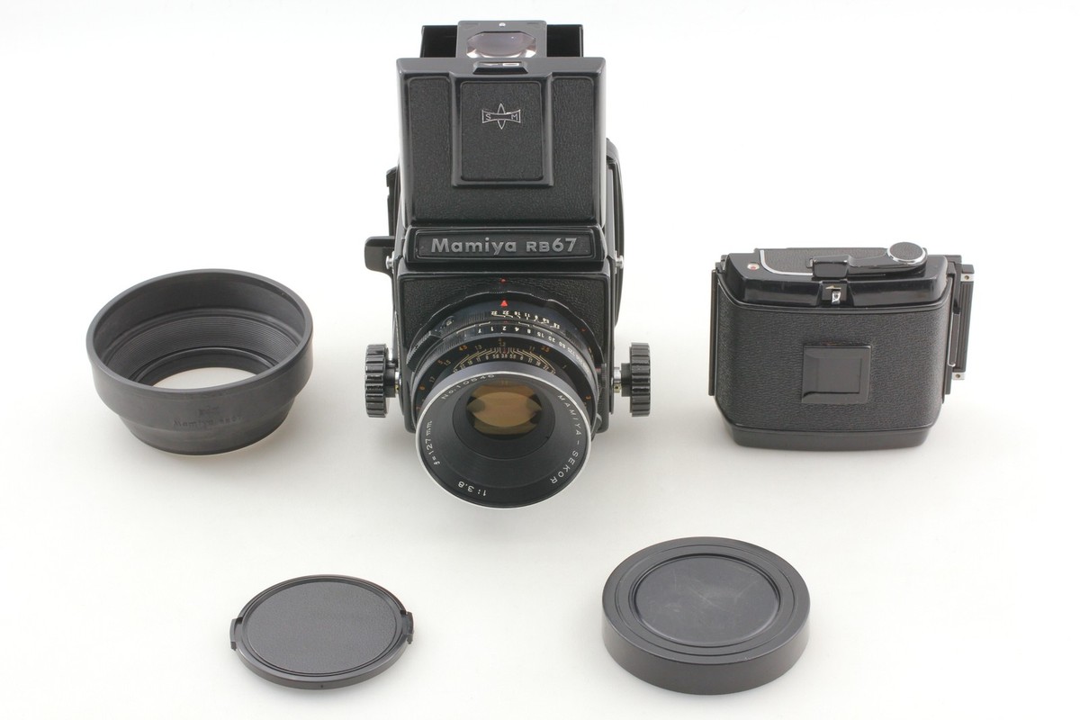 マミヤ MAMIYA RB67 PRO＋SEKOR 127mm 3.8 New Seal【Exc+5 w/Hood】 Mamiya RB67 Pro Sekor 127mm F3.8