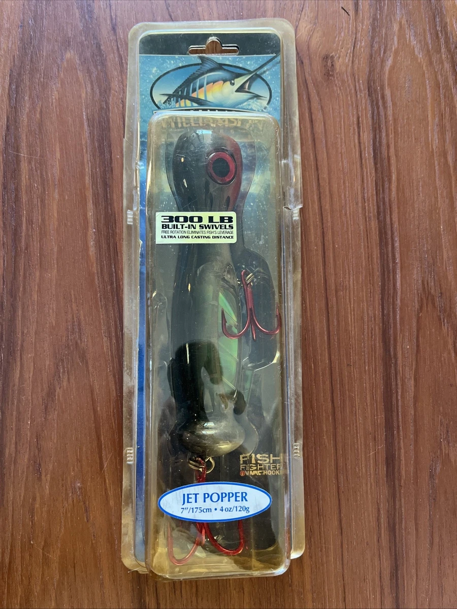 Leurre De Pêche Williamson Jet Popper – 120g – 7 Pouces – Occasion